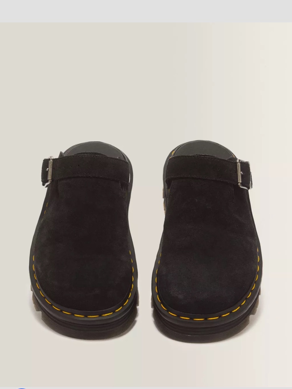 Women’s Dr Martens Zepzag suede clogs